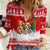 Beagle Dashing Dog Christmas Women Casual Shirt Xmas Holiday Patterns - Wonder Print Shop