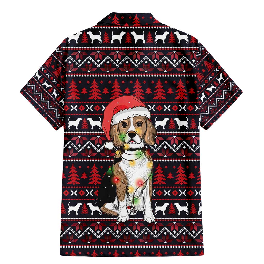 Beagle Dog They Know When You Have Snacks Christmas Family Matching Mermaid Dress and Hawaiian Shirt Xmas Holiday Patterns - Wonder Print Shop
