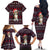 Beagle Dog They Know When You Have Snacks Christmas Family Matching Off The Shoulder Long Sleeve Dress and Hawaiian Shirt Xmas Holiday Patterns - Wonder Print Shop