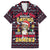 Beagle Dog They Know When You Have Snacks Christmas Family Matching Off The Shoulder Long Sleeve Dress and Hawaiian Shirt Xmas Holiday Patterns - Wonder Print Shop