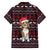 Beagle Dog They Know When You Have Snacks Christmas Family Matching Off The Shoulder Long Sleeve Dress and Hawaiian Shirt Xmas Holiday Patterns - Wonder Print Shop
