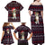 Beagle Dog They Know When You Have Snacks Christmas Family Matching Off Shoulder Maxi Dress and Hawaiian Shirt Xmas Holiday Patterns - Wonder Print Shop