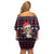 Beagle Dog They Know When You Have Snacks Christmas Family Matching Off Shoulder Short Dress and Hawaiian Shirt Xmas Holiday Patterns - Wonder Print Shop