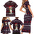 Beagle Dog They Know When You Have Snacks Christmas Family Matching Short Sleeve Bodycon Dress and Hawaiian Shirt Xmas Holiday Patterns - Wonder Print Shop
