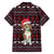 Beagle Dog They Know When You Have Snacks Christmas Family Matching Short Sleeve Bodycon Dress and Hawaiian Shirt Xmas Holiday Patterns - Wonder Print Shop
