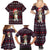 Beagle Dog They Know When You Have Snacks Christmas Family Matching Summer Maxi Dress and Hawaiian Shirt Xmas Holiday Patterns - Wonder Print Shop