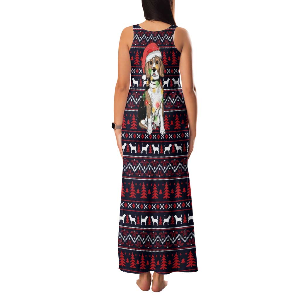 Beagle Dog They Know When You Have Snacks Christmas Family Matching Tank Maxi Dress and Hawaiian Shirt Xmas Holiday Patterns - Wonder Print Shop