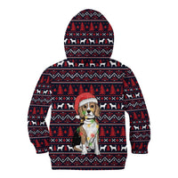 Beagle Dog They Know When You Have Snacks Christmas Kid Hoodie Xmas Holiday Patterns - Wonder Print Shop