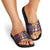 Beagle Dog They Know When You Have Snacks Christmas Slide Sandals Xmas Holiday Patterns - Wonder Print Shop