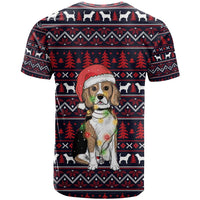 Beagle Dog They Know When You Have Snacks Christmas T Shirt Xmas Holiday Patterns - Wonder Print Shop