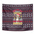 Beagle Dog They Know When You Have Snacks Christmas Tapestry Xmas Holiday Patterns - Wonder Print Shop