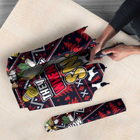 Beagle Dog They Know When You Have Snacks Christmas Umbrella Xmas Holiday Patterns - Wonder Print Shop