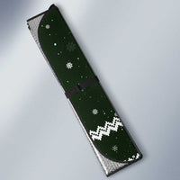 Bear Hunting and Beer Christmas Auto Sun Shade Xmas Holiday Patterns - Wonder Print Shop