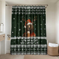 Bear Hunting and Beer Christmas Bathroom Set Xmas Holiday Patterns - Wonder Print Shop