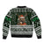 Bear Hunting and Beer Christmas Bomber Jacket Xmas Holiday Patterns - Wonder Print Shop