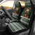 Bear Hunting and Beer Christmas Car Seat Cover Xmas Holiday Patterns - Wonder Print Shop