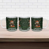 Bear Hunting and Beer Christmas Ceramic Mug Xmas Holiday Patterns - Wonder Print Shop