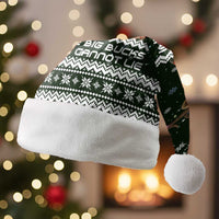 Bear Hunting and Beer Christmas Santa Hat Xmas Holiday Patterns - Wonder Print Shop