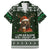 Bear Hunting and Beer Christmas Family Matching Off The Shoulder Long Sleeve Dress and Hawaiian Shirt Xmas Holiday Patterns - Wonder Print Shop
