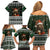 Bear Hunting and Beer Christmas Family Matching Off Shoulder Short Dress and Hawaiian Shirt Xmas Holiday Patterns - Wonder Print Shop