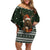 Bear Hunting and Beer Christmas Family Matching Off Shoulder Short Dress and Hawaiian Shirt Xmas Holiday Patterns - Wonder Print Shop