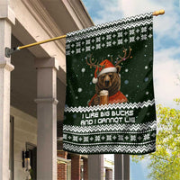 Bear Hunting and Beer Christmas Garden Flag Xmas Holiday Patterns - Wonder Print Shop