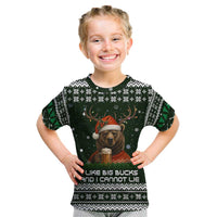 Bear Hunting and Beer Christmas Kid T Shirt Xmas Holiday Patterns - Wonder Print Shop
