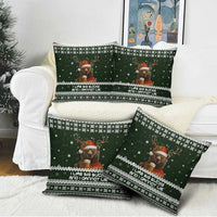 Bear Hunting and Beer Christmas Pillow Cover Xmas Holiday Patterns - Wonder Print Shop