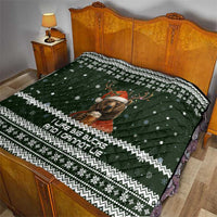 Bear Hunting and Beer Christmas Quilt Xmas Holiday Patterns - Wonder Print Shop