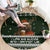 Bear Hunting and Beer Christmas Round Carpet Xmas Holiday Patterns - Wonder Print Shop