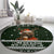 Bear Hunting and Beer Christmas Round Carpet Xmas Holiday Patterns - Wonder Print Shop