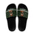 Bear Hunting and Beer Christmas Slide Sandals Xmas Holiday Patterns - Wonder Print Shop