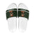 Bear Hunting and Beer Christmas Slide Sandals Xmas Holiday Patterns - Wonder Print Shop