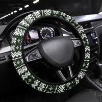 Bear Hunting and Beer Christmas Steering Wheel Cover Xmas Holiday Patterns - Wonder Print Shop