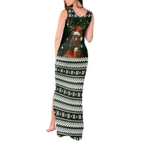 Bear Hunting and Beer Christmas Tank Maxi Dress Xmas Holiday Patterns - Wonder Print Shop