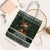 Bear Hunting and Beer Christmas Tote Bag Xmas Holiday Patterns - Wonder Print Shop