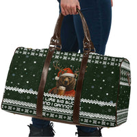 Bear Hunting and Beer Christmas Travel Bag Xmas Holiday Patterns - Wonder Print Shop