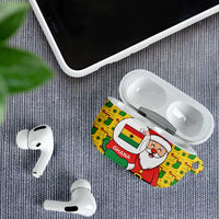 Ghana Christmas AirPods Case with Santa Ornament National Coat of Arms and Festive - Wonder Print Shop