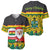 Ghana Christmas Baseball Jersey with Santa Ornament National Coat of Arms and Festive - Wonder Print Shop