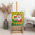 Ghana Christmas Canvas Wall Art with Santa Ornament National Coat of Arms and Festive - Wonder Print Shop