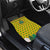 Ghana Christmas Car Mats with Santa Ornament National Coat of Arms and Festive - Wonder Print Shop