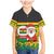 Ghana Christmas Family Matching Mermaid Dress and Hawaiian Shirt with Santa Ornament National Coat of Arms and Festive - Wonder Print Shop