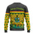 Ghana Christmas Ugly Christmas Sweater with Santa Ornament National Coat of Arms and Festive - Wonder Print Shop