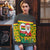 Ghana Christmas Ugly Christmas Sweater with Santa Ornament National Coat of Arms and Festive - Wonder Print Shop