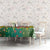 Ghana Christmas Tablecloth with Santa Ornament National Coat of Arms and Festive - Wonder Print Shop