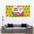 Ghana Christmas Tapestry with Santa Ornament National Coat of Arms and Festive - Wonder Print Shop
