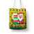 Ghana Christmas Tote Bag with Santa Ornament National Coat of Arms and Festive - Wonder Print Shop