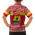 Ghana Christmas Family Matching Long Sleeve Bodycon Dress and Hawaiian Shirt with Monkey Holding Gift Ghana Map and Festive - Wonder Print Shop
