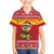 Ghana Christmas Family Matching Long Sleeve Bodycon Dress and Hawaiian Shirt with Monkey Holding Gift Ghana Map and Festive - Wonder Print Shop