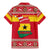 Ghana Christmas Family Matching Mermaid Dress and Hawaiian Shirt with Monkey Holding Gift Ghana Map and Festive - Wonder Print Shop